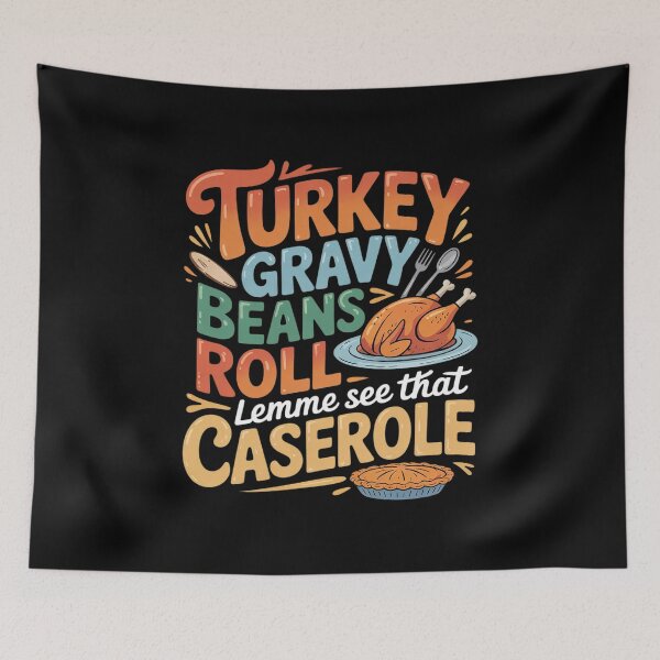 Item preview, Thanksgiving Turkey Gravy Beans Roll Casserole Women Kid Men  designed and sold by KotexTemu.