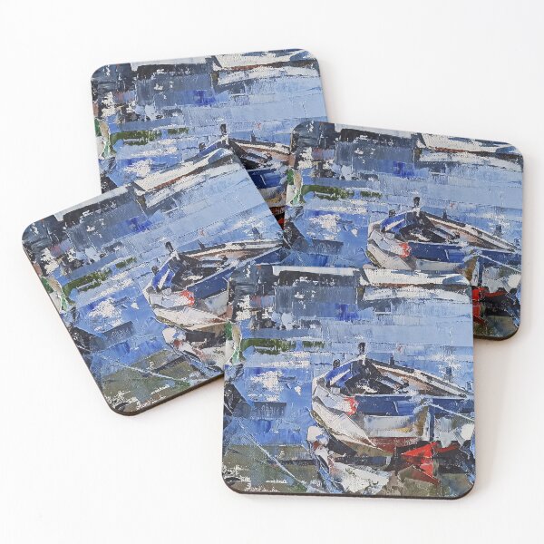 Item preview, Volodymyr Hlukhomanuk: Moored Boat designed and sold by ukrainianvin.