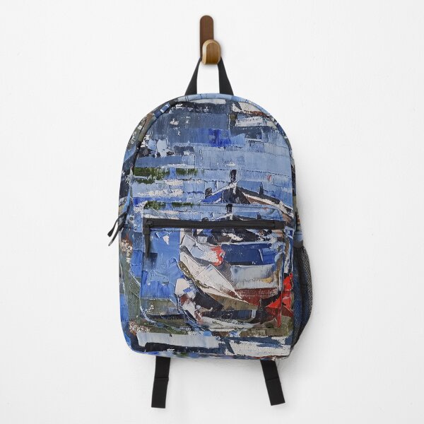 Item preview, Volodymyr Hlukhomanuk: Moored Boat designed and sold by ukrainianvin.