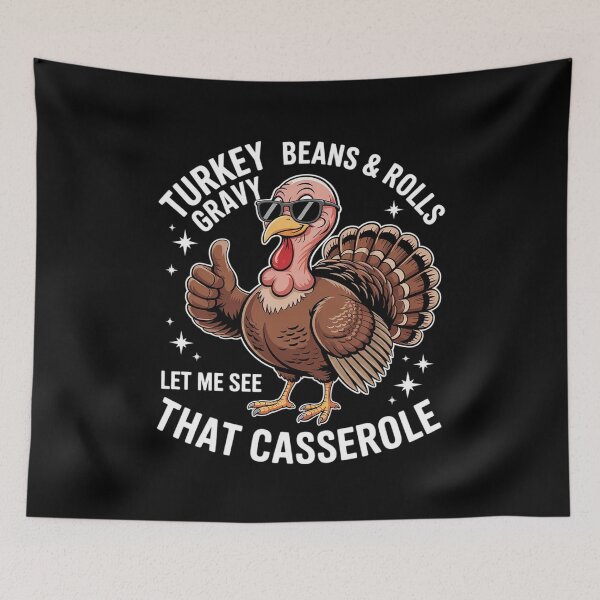 Item preview, Turkey Gravy Beans And Rolls Casserole Funny 04  designed and sold by KotexTemu.