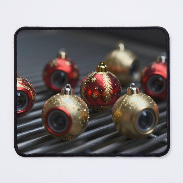 Aperçu de l'œuvre Surveillance Drone Ornaments créée et vendue par SynthStitch.