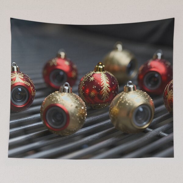 Item preview, Surveillance Drone Ornaments designed and sold by SynthStitch.