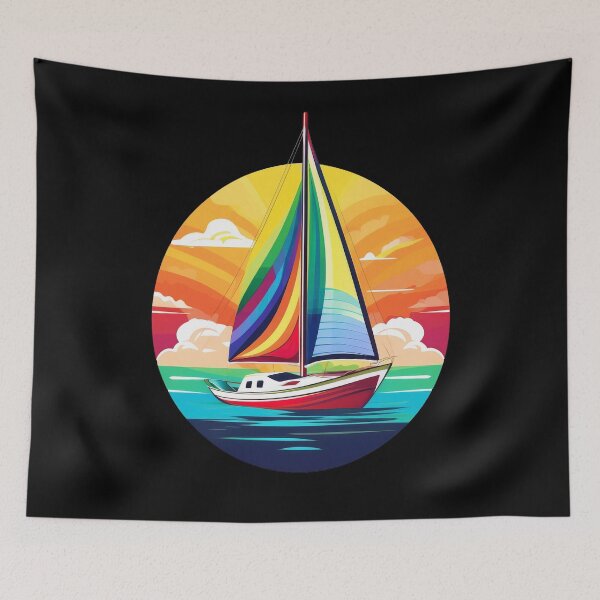 Item preview, Live Love Sail - Sailing Designs designed and sold by RockitBaby.