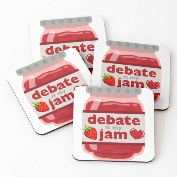 Item preview, Debate Is My Jam designed and sold by bellaabreu.