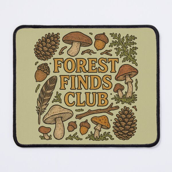 Item preview, Forest Finds Club designed and sold by FrictionMaxxing.