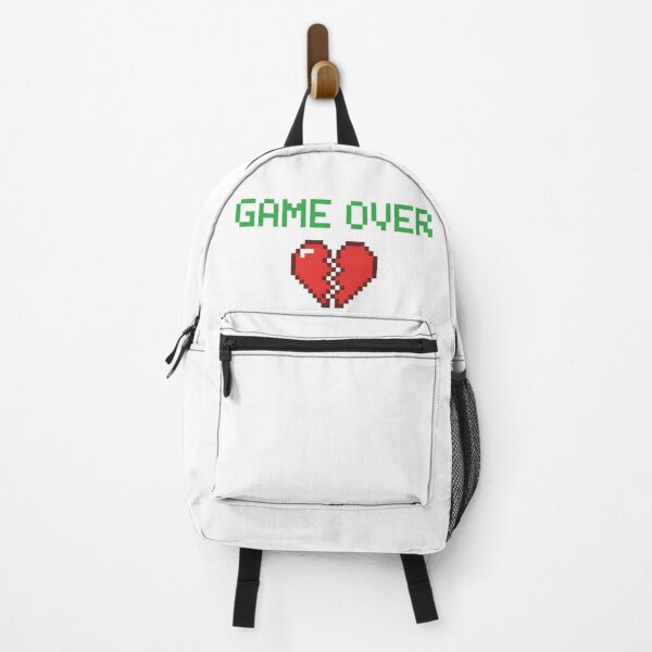 Item preview, Game Over Pixel Art - Retro Broken Heart Gamer Design designed and sold by TobaGallery868.