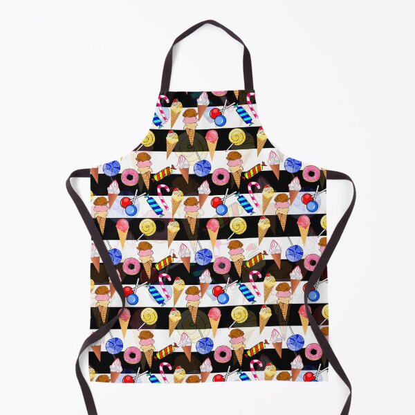 Item preview, Ice-cream, Donuts, Sweets, Lollipop Design - Stripes designed and sold by PatternTitan.