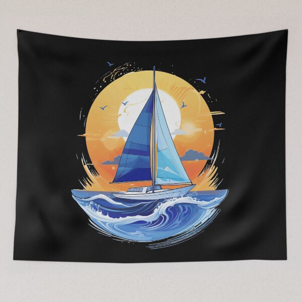 Item preview, Sailboat Serenity - Sailing Designs designed and sold by RockitBaby.