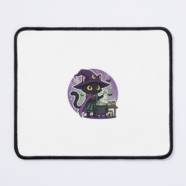 Item preview, Witchy Feline designed and sold by SpookyHollowArts.