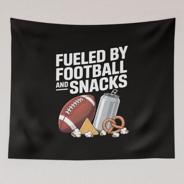 Item preview, Fueled by Football and Snacks Fun designed and sold by skanderio.