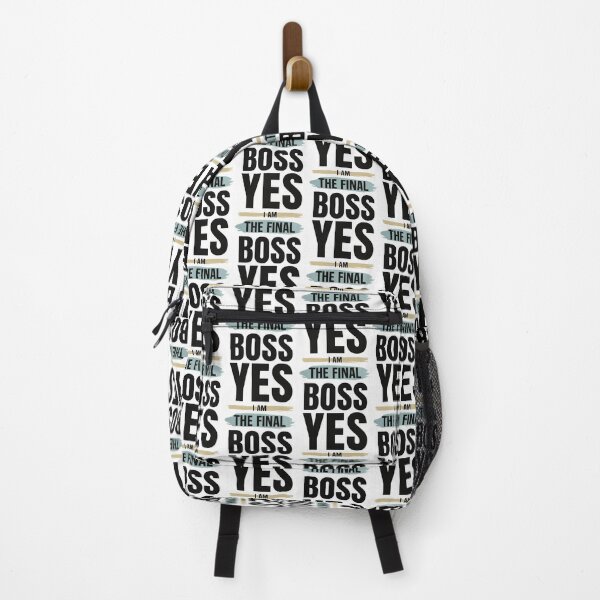 Item preview, Yes I Am the Final Boss Typography Design Variant designed and sold by TeeTimeTreasure.