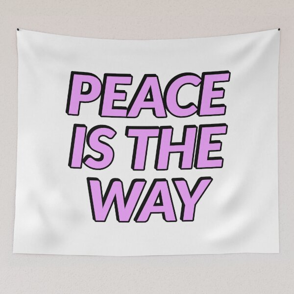 Item preview, Peace is the way - International Day of Peace designed and sold by Inspirationmotivation.