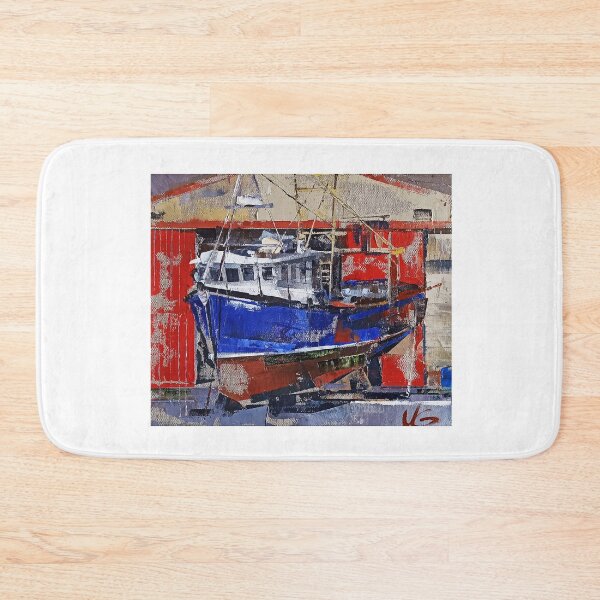 Item preview, Volodymyr Hlukhomanuk: Ship Under Repair designed and sold by ukrainianvin.