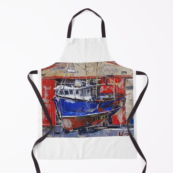 Item preview, Volodymyr Hlukhomanuk: Ship Under Repair designed and sold by ukrainianvin.
