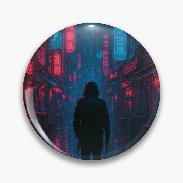Item preview, Neon Alley Wanderer designed and sold by ZoviraDesigns.