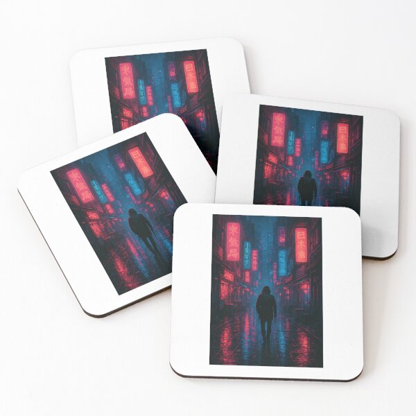 Item preview, Neon Alley Wanderer designed and sold by ZoviraDesigns.