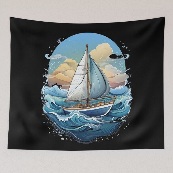 Item preview, Follow The Wind - Sailing Designs designed and sold by RockitBaby.
