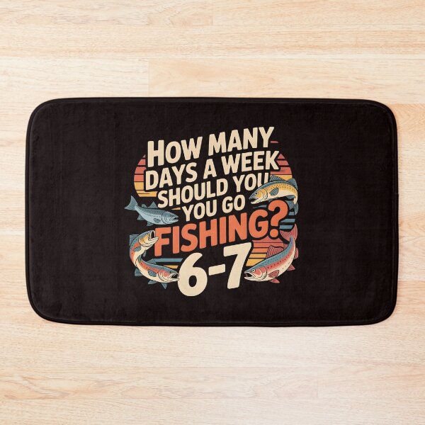 Item preview, Fishing Boys Humor – How Many Days a Week Should You Go Fishing designed and sold by Redgiant87x.