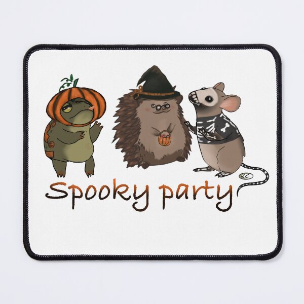 Item preview, spooky party of friends designed and sold by Adamentiia.