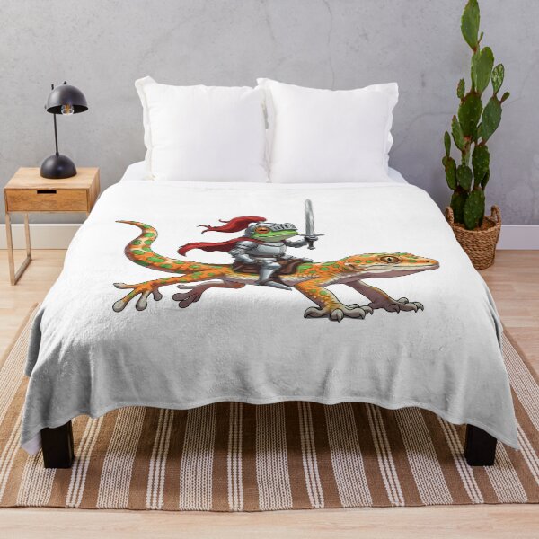 Item preview, Frog Knight Gecko Rider Fantasy Adventure designed and sold by k3rstman1.