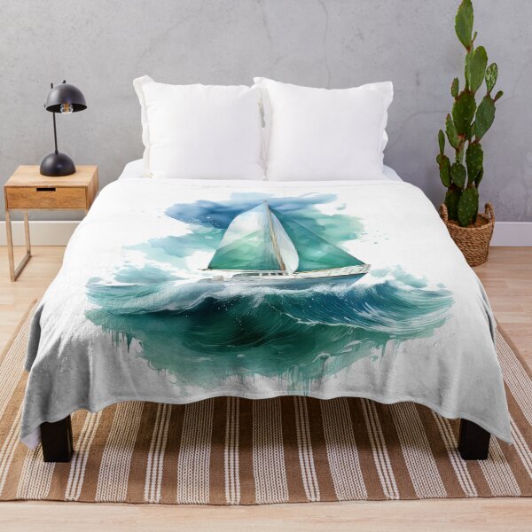 Item preview, Sailboat Dreamscape - Sailing Designs designed and sold by RockitBaby.