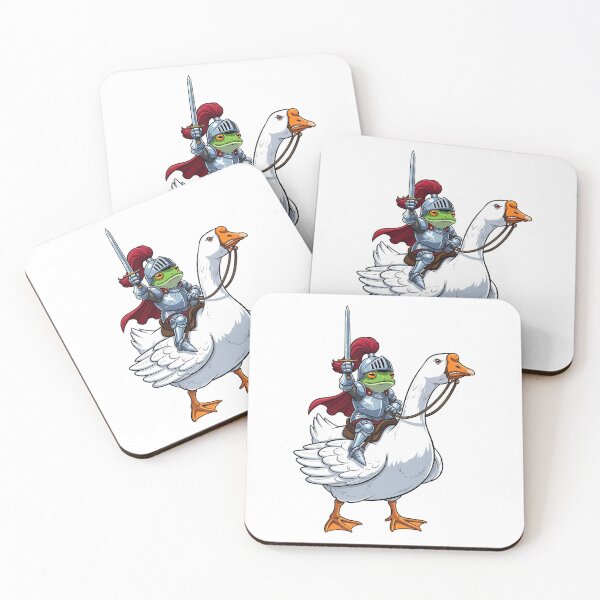 Artikelvorschau, Froschritter reitet Gans entworfen und verkauft von k3rstman1.