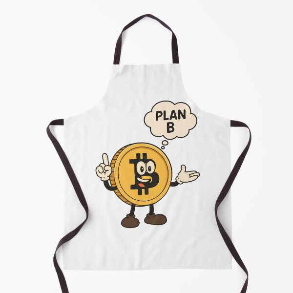 Item preview, Plan B Bitcoin Buddy – Cheeky Crypto Cartoon designed and sold by Latitude 1°N.