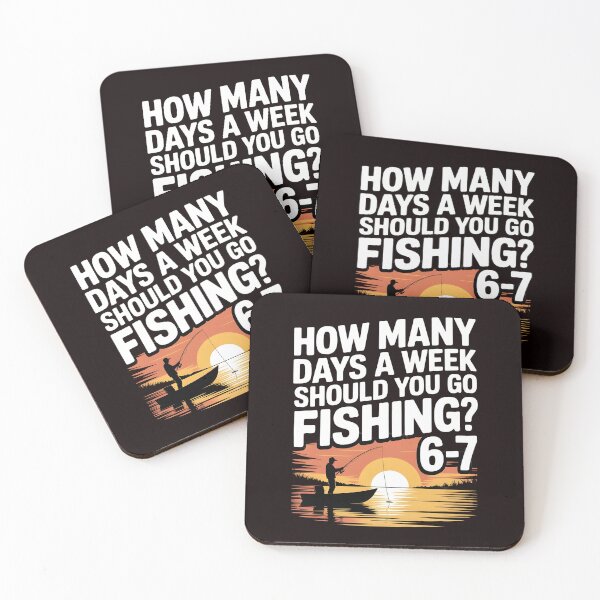 Item preview, 67 Fishing Days – How Many Days a Week Should You Go Fishing designed and sold by Redgiant87x.