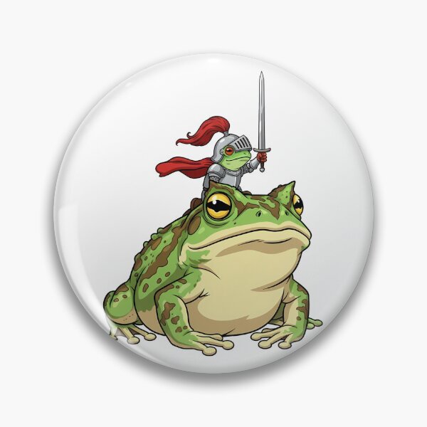 Item preview, Frog Knight Riding Giant Toad Adventure designed and sold by k3rstman1.