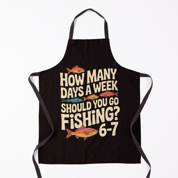 Item preview, Six Seven Fishing Meme – How Many Days a Week Should You Go Fishing designed and sold by Redgiant87x.