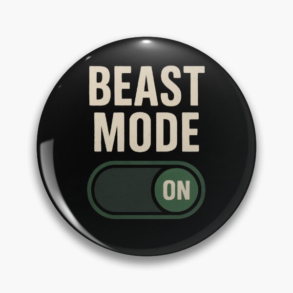 Item preview, Vintage Beast Mode ON Activation Graphic designed and sold by Jason123za.