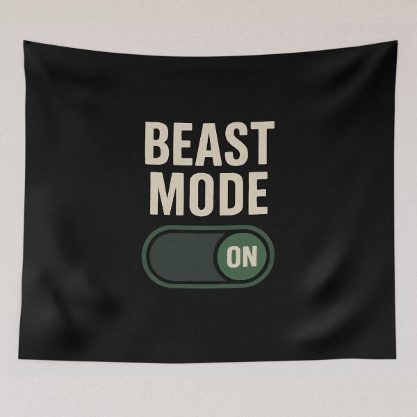 Item preview, Vintage Beast Mode ON Activation Graphic designed and sold by Jason123za.