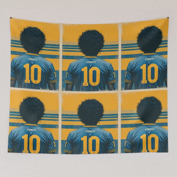 Item preview, CABJ Vivid Expressions Soccer Passion Arts Graphics Colors designed and sold by ART ATTACK ZONE.