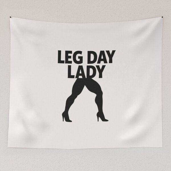 Item preview, Sculpted Strength: Leg Day Lady in Silhouette designed and sold by Jason123za.