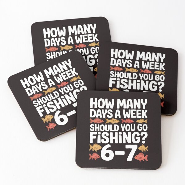 Item preview, Fishing Joke for Boys – How Many Days a Week Should You Go Fishing designed and sold by Redgiant87x.