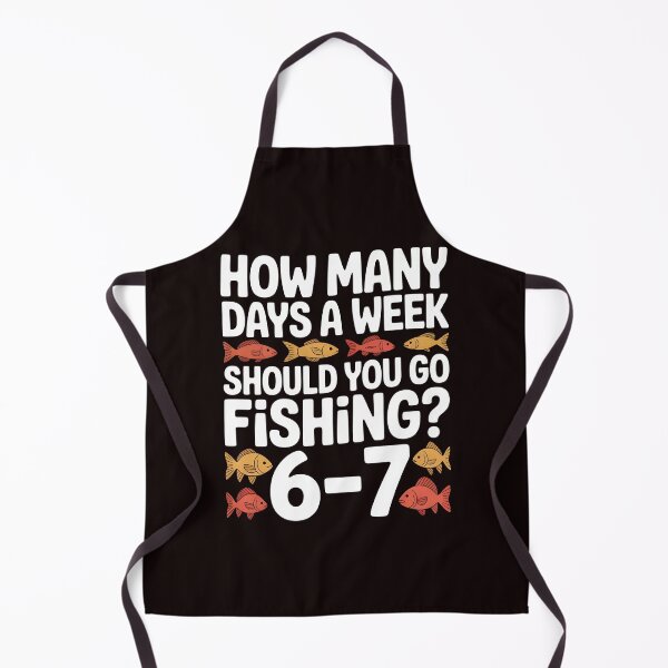 Item preview, Fishing Joke for Boys – How Many Days a Week Should You Go Fishing designed and sold by Redgiant87x.