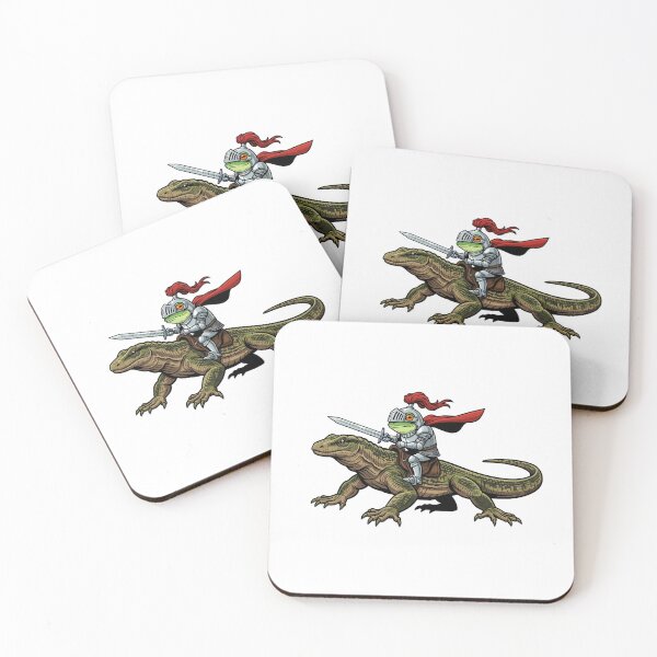 Item preview, Frog Knight Riding Giant Lizard designed and sold by k3rstman1.