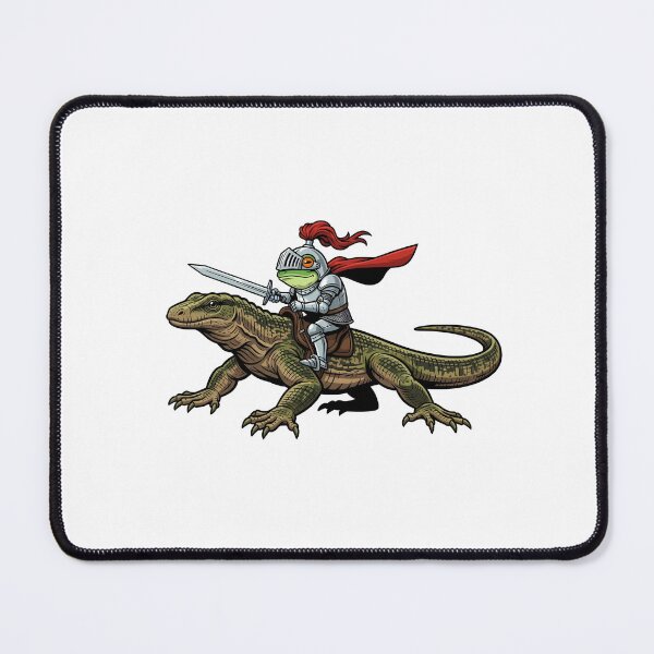 Item preview, Frog Knight Riding Giant Lizard designed and sold by k3rstman1.