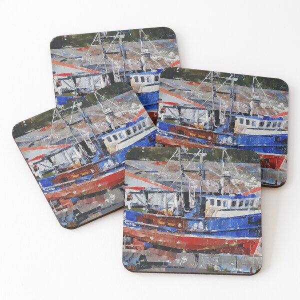 Item preview, Volodymyr Hlukhomanuk: Boat in City Port designed and sold by ukrainianvin.