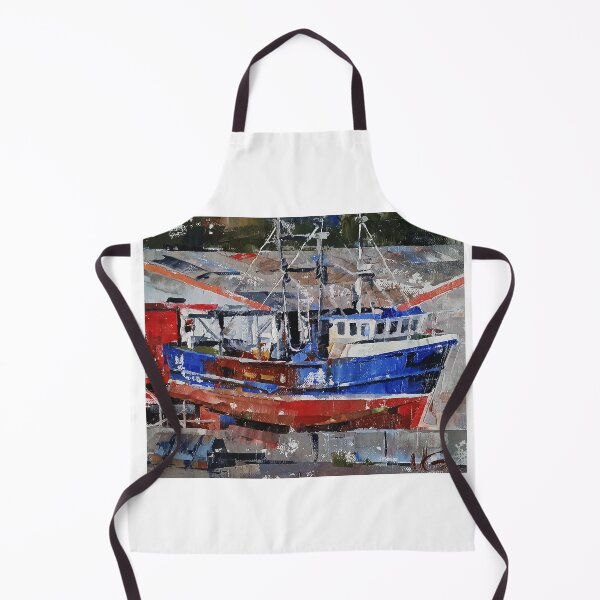 Item preview, Volodymyr Hlukhomanuk: Boat in City Port designed and sold by ukrainianvin.