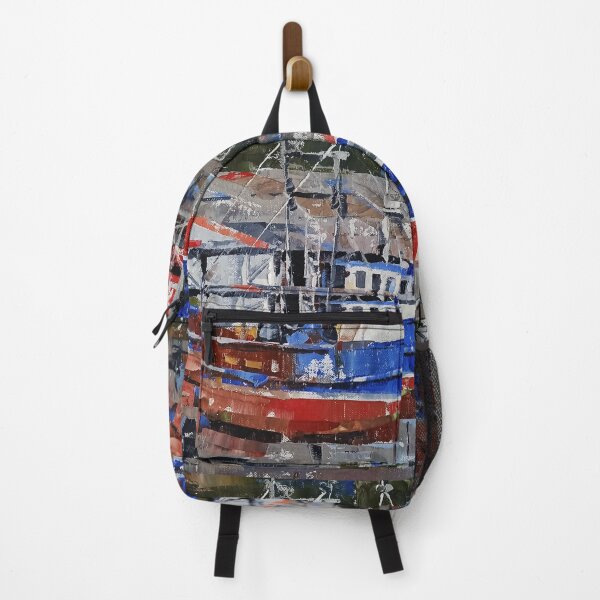 Item preview, Volodymyr Hlukhomanuk: Boat in City Port designed and sold by ukrainianvin.