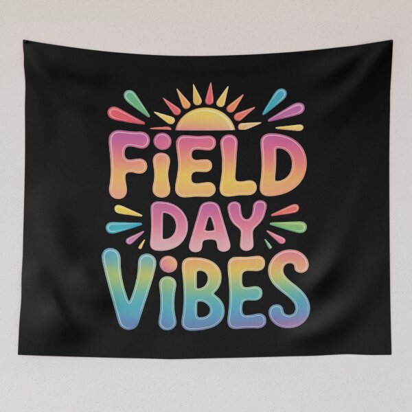 Item preview, School Field Day Vibes Fun Day For Teacher Student Kids designed and sold by DianaStantzo.
