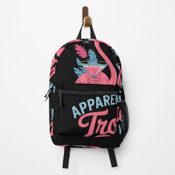 Item preview, Apparently We're Trouble - Flamingo Lover Zoo Animal designed and sold by CombatTask.