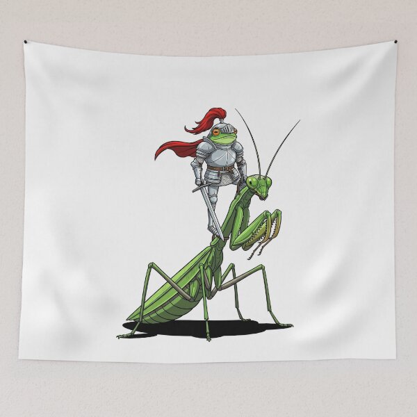 Item preview, Frog Knight Riding Praying Mantis designed and sold by k3rstman1.