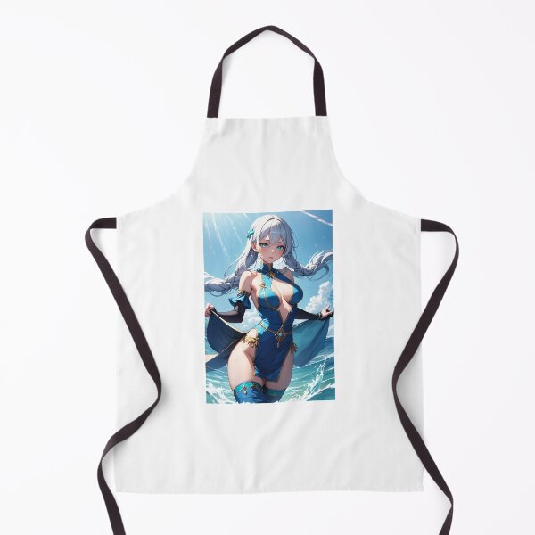 Item preview, Water Guardian Anime Waifu: Aquarelle Mizunagi in Blue Cheongsam designed and sold by iloveanimechibi.