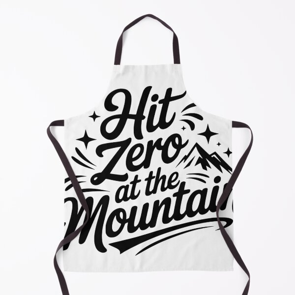 Item preview, Hit Zero at the Mountain designed and sold by FloraliteCo.