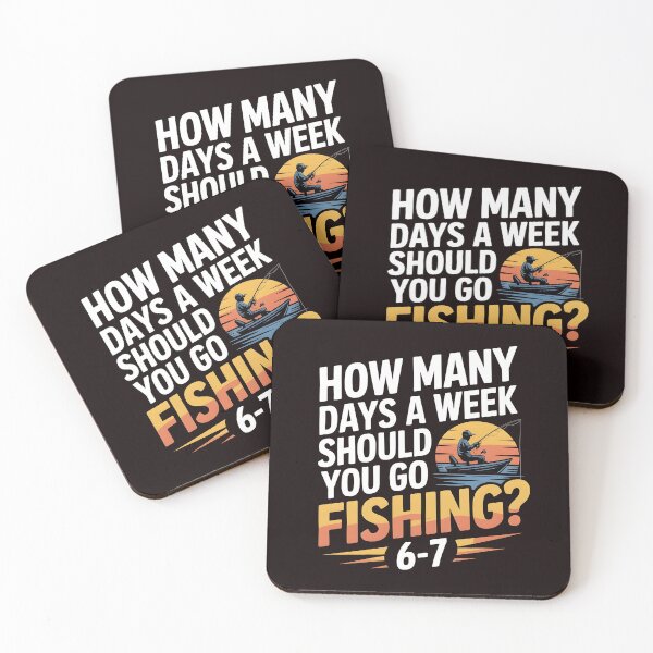 Item preview, How Many Days a Week Should You Go Fishing – Fishing Boys Edition designed and sold by Redgiant87x.