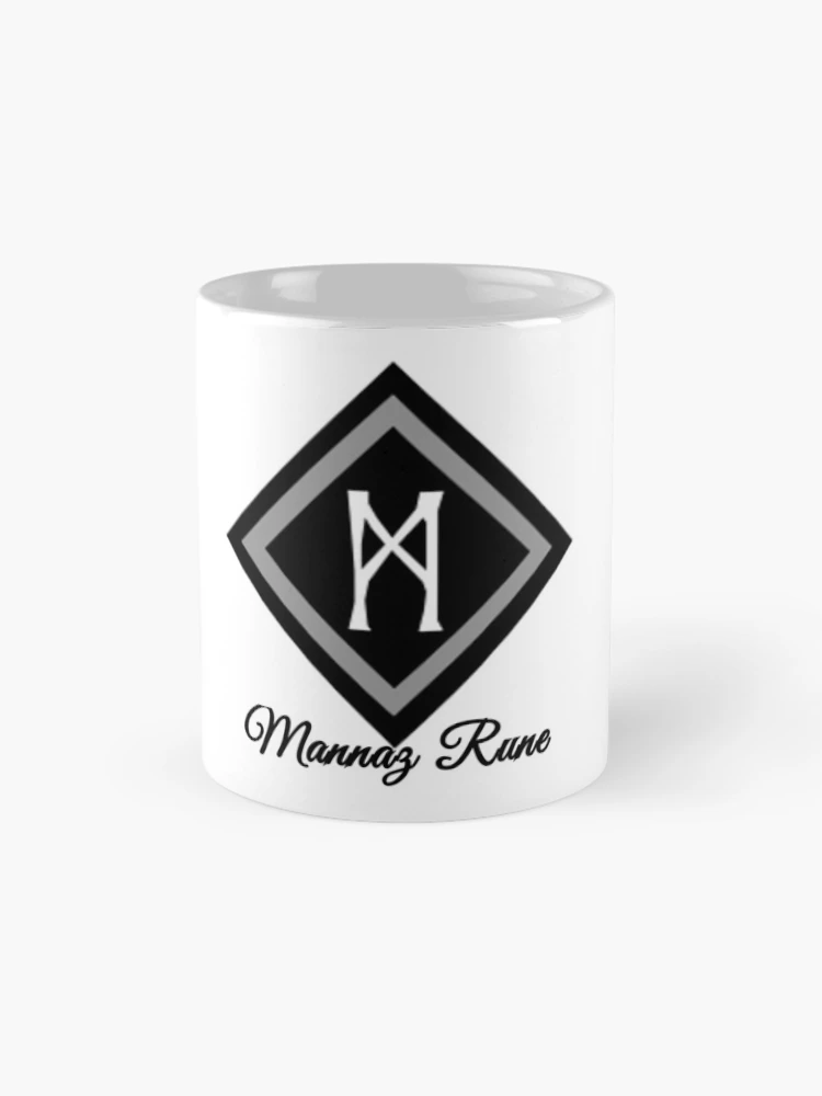 Thumbnail 4 of 6, Coffee Mug, Mannaz Rune designed and sold by WindsofJupiter.