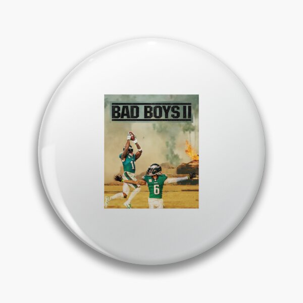 Item preview, AJ Brown Devonta Smith Bad Boys Philadelphia Eagles T-Shirt designed and sold by Marbleroad.