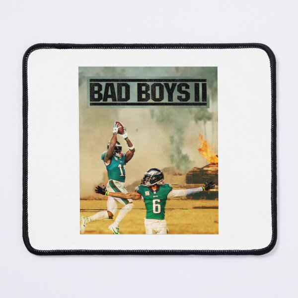 Item preview, AJ Brown Devonta Smith Bad Boys Philadelphia Eagles T-Shirt designed and sold by Marbleroad.